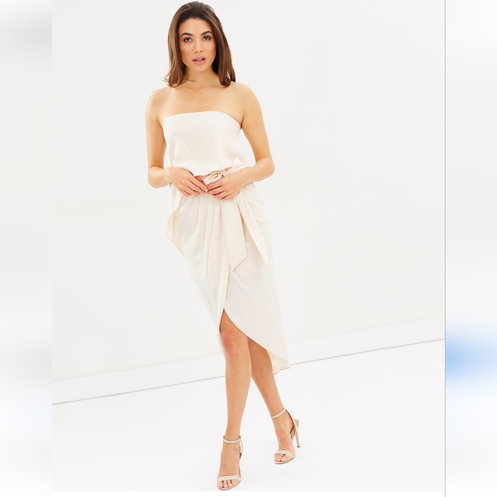 WAYF Strapless Dress NWT